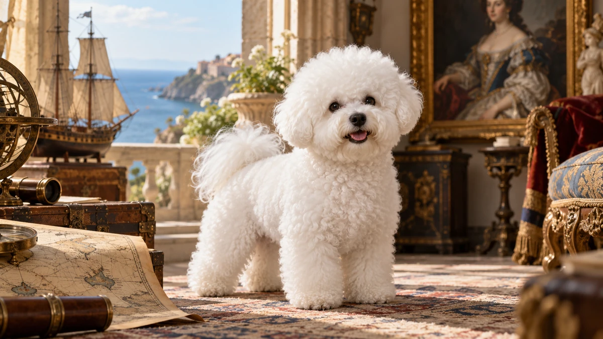 Bişon Çuha Köpeği köpek — ırkın tarihi ve kökeni